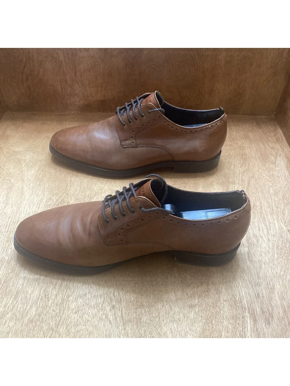 Cole Haan Grand 2.0 Shoes Mens Size 9.5 M Brown Leather C30626 Casual Preppy